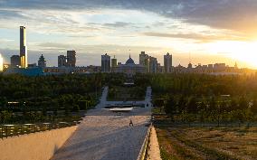 KAZAKHSTAN-ASTANA-SKYLINE