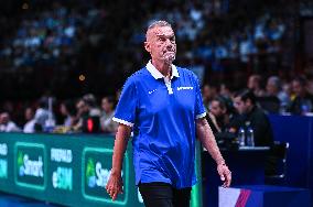 Dominican Republic Vs Greece : FIBA Olympic Qualifying Tournament 2024