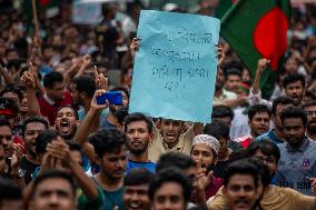 Protest In Dhaka