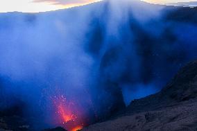 Eruption Of Mount Yasur In Tanna - Vanuatu