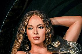 Beyonce Giselle Knowles-Carter's Wax Figure At Grevin Museum
