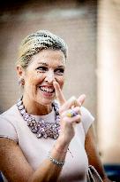 Queen Maxima Visits Village - The Netherlands