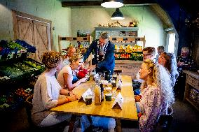 Queen Maxima Visits Village - The Netherlands