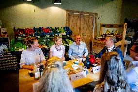 Queen Maxima Visits Village - The Netherlands