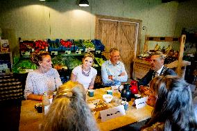 Queen Maxima Visits Village - The Netherlands