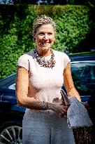 Queen Maxima Visits Village - The Netherlands