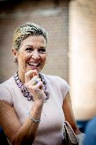 Queen Maxima Visits Village - The Netherlands