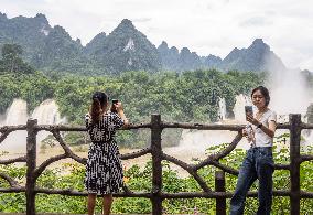 Detian Waterfall in Chongzuo