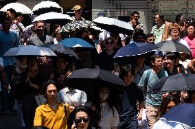 Tokyo Braces For Intense Heat - Japan