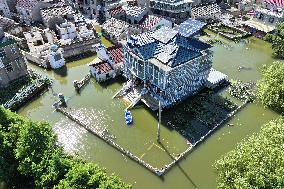 Villages Are Flooded in Nanjing