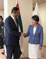 UAE industry minister in Japan
