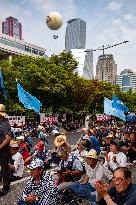 The July 4th National Farmers’ Rally Held In Seoul