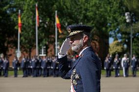 King Felipe Honors Air And Space Army New Non-Commissioned Officers  - Spain