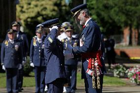 King Felipe Honors Air And Space Army New Non-Commissioned Officers  - Spain