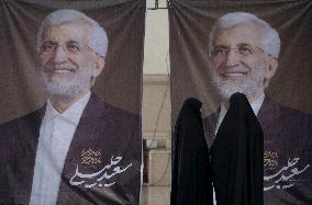 Iran-last Electoral Campaign Rally For Saeed Jalili