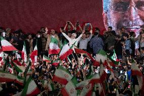 Iran-last Electoral Campaign Rally For Saeed Jalili