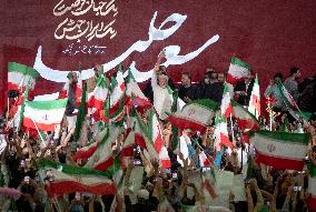 Iran-last Electoral Campaign Rally For Saeed Jalili