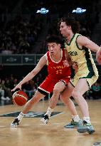 (SP)AUSTRALIA-MELBOURNE-BASKETBALL-MEN-CHN VS AUS