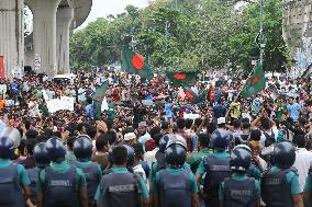 Protest Against Quota System In Government Jobs - Dhaka