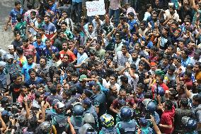 Protest Against Quota System In Government Jobs - Dhaka