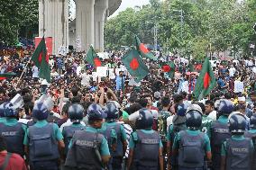 Protest Against Quota System In Government Jobs - Dhaka