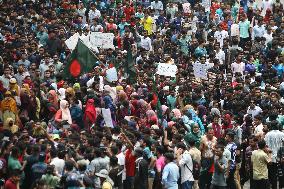 Protest Against Quota System In Government Jobs - Dhaka