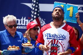 Nathan's Annual Hot Dog Eating Contest In New York