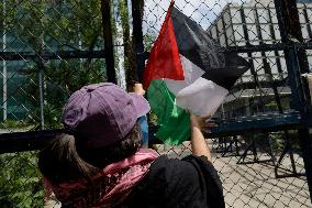 Members Of The Dissident Bloc In Mexico Protest Against US Independence Day