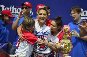 Nathan's Annual Hot Dog Eating Contest In New York