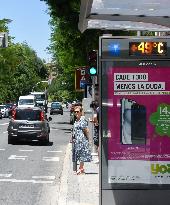 SPAIN-MADRID-HOT WEATHER