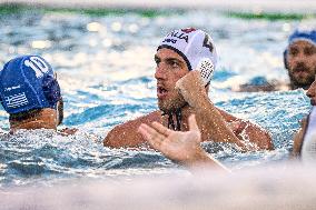 International waterpolo match - Sardinia Cup 2024 - Italy vs Greece