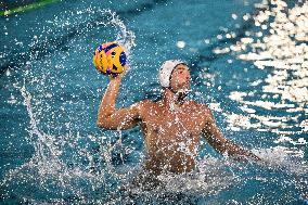 International waterpolo match - Sardinia Cup 2024 - Italy vs Greece