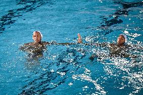 International waterpolo match - Sardinia Cup 2024 - Italy vs Greece