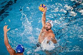 International waterpolo match - Sardinia Cup 2024 - Italy vs Greece