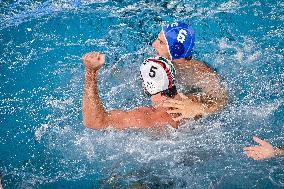 International waterpolo match - Sardinia Cup 2024 - Italy vs Greece