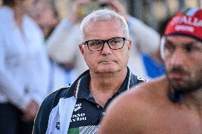 International waterpolo match - Sardinia Cup 2024 - Italy vs Greece