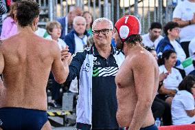 International waterpolo match - Sardinia Cup 2024 - Italy vs Greece