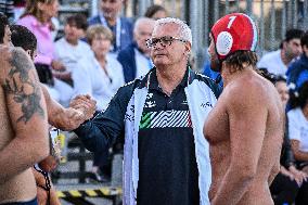 International waterpolo match - Sardinia Cup 2024 - Italy vs Greece