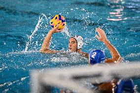 International waterpolo match - Sardinia Cup 2024 - Italy vs Greece