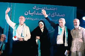 Presidential Candidate Masoud Pezeshkian Rally - Iran