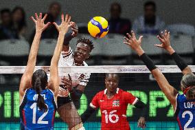 (SP)PHILIPPINES-MANILA-VOLLEYBALL-FIVB WOMEN'S CHALLENGER CUP 2024-PUERTO RICO VS KENYA