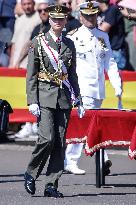 King Felipe And Princess Leonor At Military Ceremony - Spain