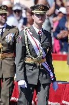 King Felipe And Princess Leonor At Military Ceremony - Spain