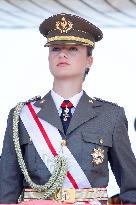 King Felipe And Princess Leonor At Military Ceremony - Spain