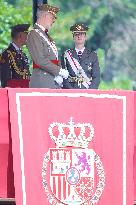 King Felipe And Princess Leonor At Military Ceremony - Spain