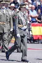 King Felipe And Princess Leonor At Military Ceremony - Spain