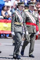 King Felipe And Princess Leonor At Military Ceremony - Spain