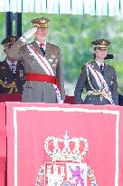 King Felipe And Princess Leonor At Military Ceremony - Spain