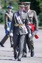 King Felipe And Princess Leonor At Military Ceremony - Spain