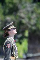 King Felipe And Princess Leonor At Military Ceremony - Spain